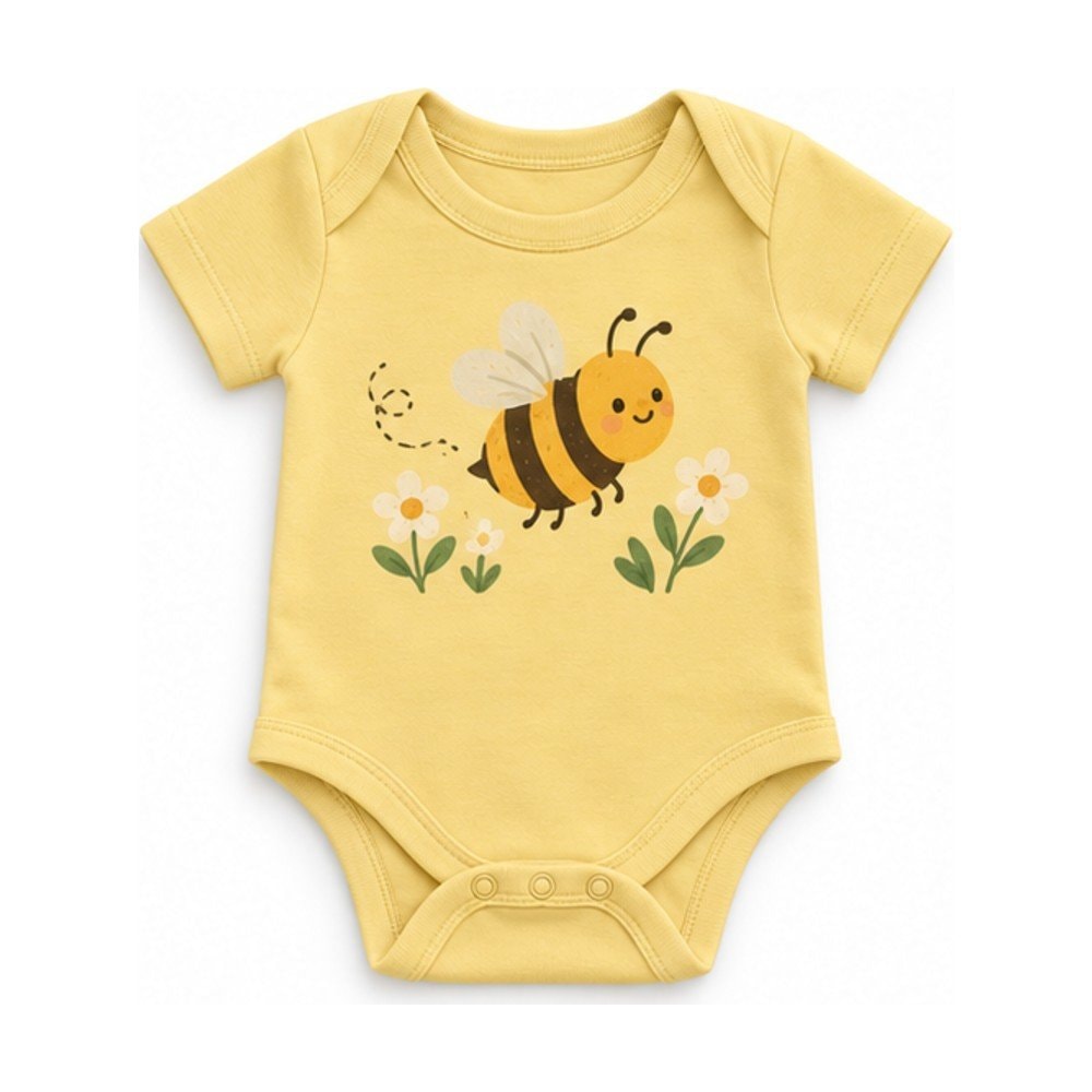 Bumblebee Garden Baby Bodysuit